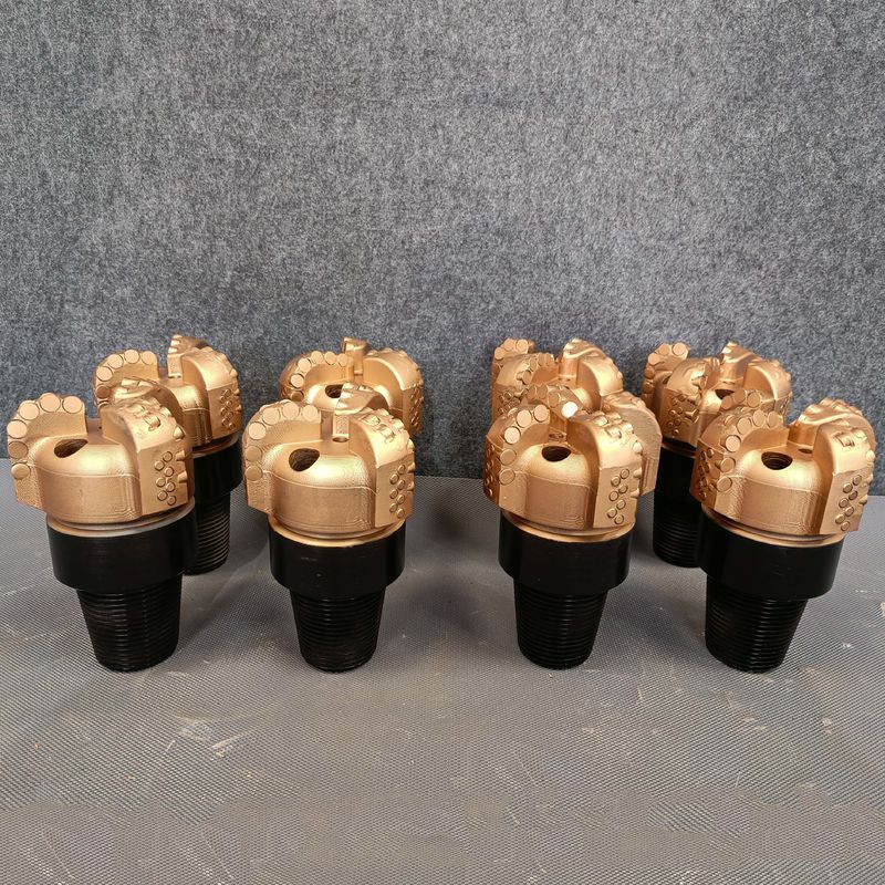 Water Well PDC Bits with Fixed Cutter and Steel Body Gauge Structure for API Reg Connection Drilling